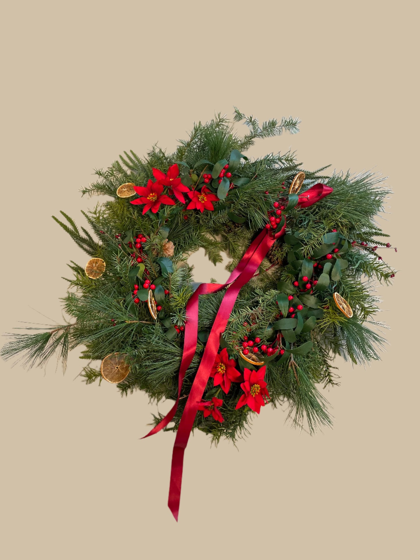 HANDMADE RUBY POMEGRANATE - WREATH WORKSHOP 19.11.2025